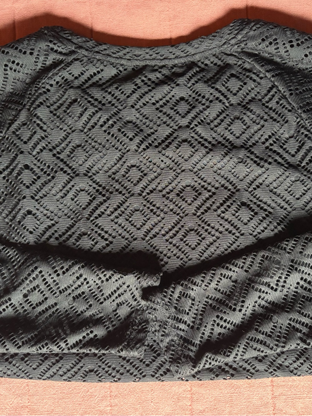 Coolibar UPF Long Sleeve Shirt- Size Small- Black Diamond Lace Shirt - Picture 7 of 11